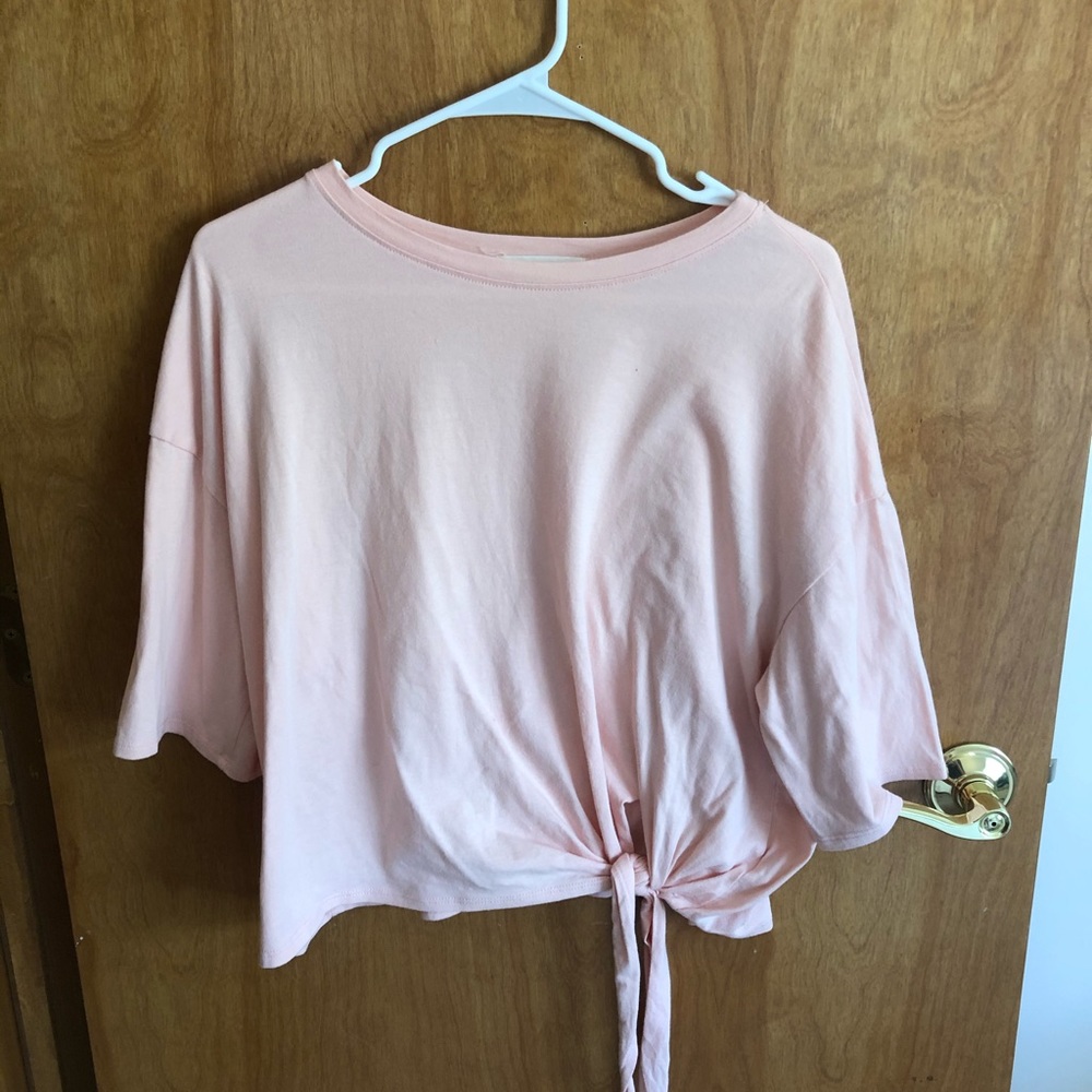 Pink tie top from Molly Green!
